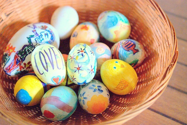 Easter Eggs . La Casa della Acque . Sicily