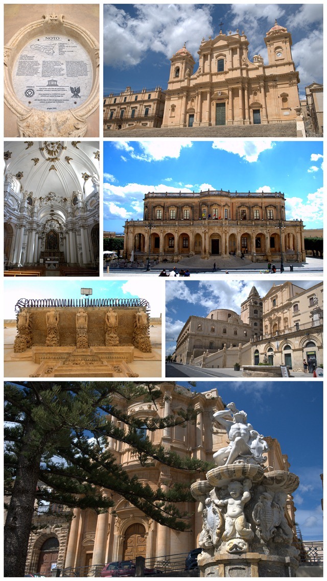 Baroque Town . Noto . Sicily