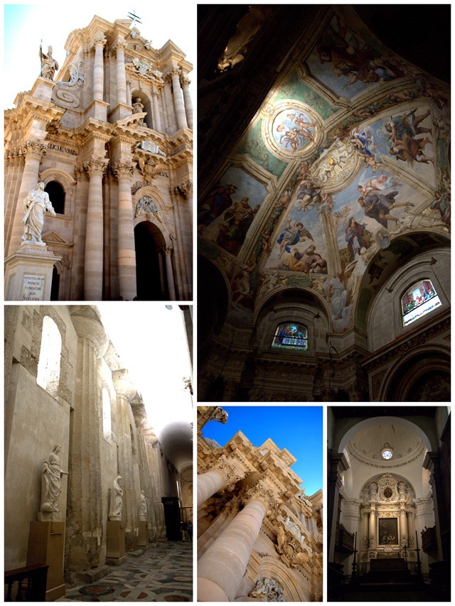 Cathedral . Syracuse . Sicily