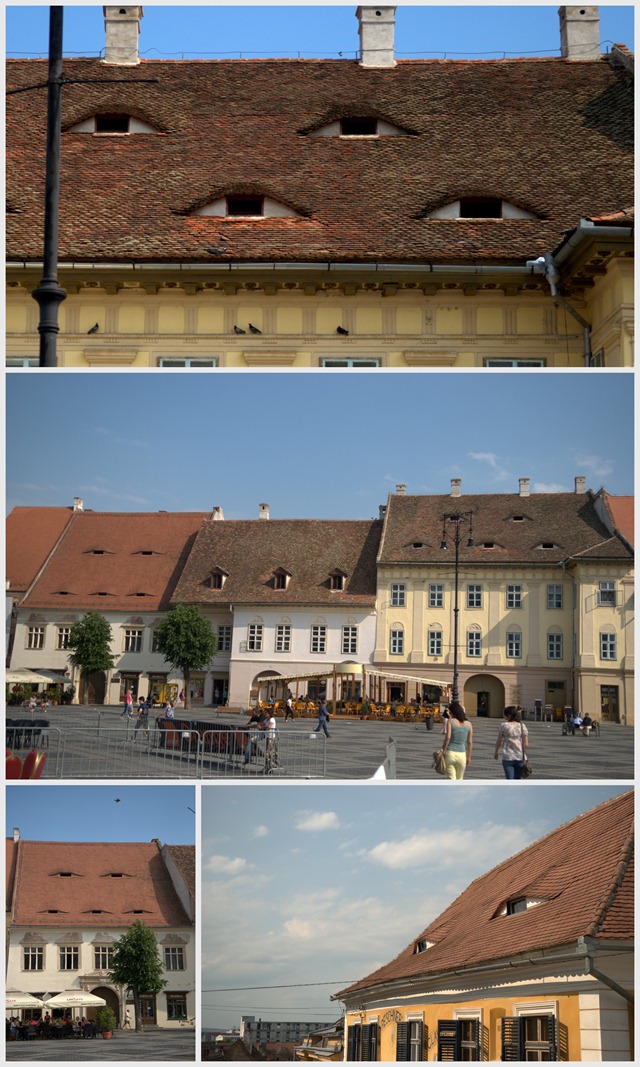 Eyes on the Roof . Sibiu . Romania