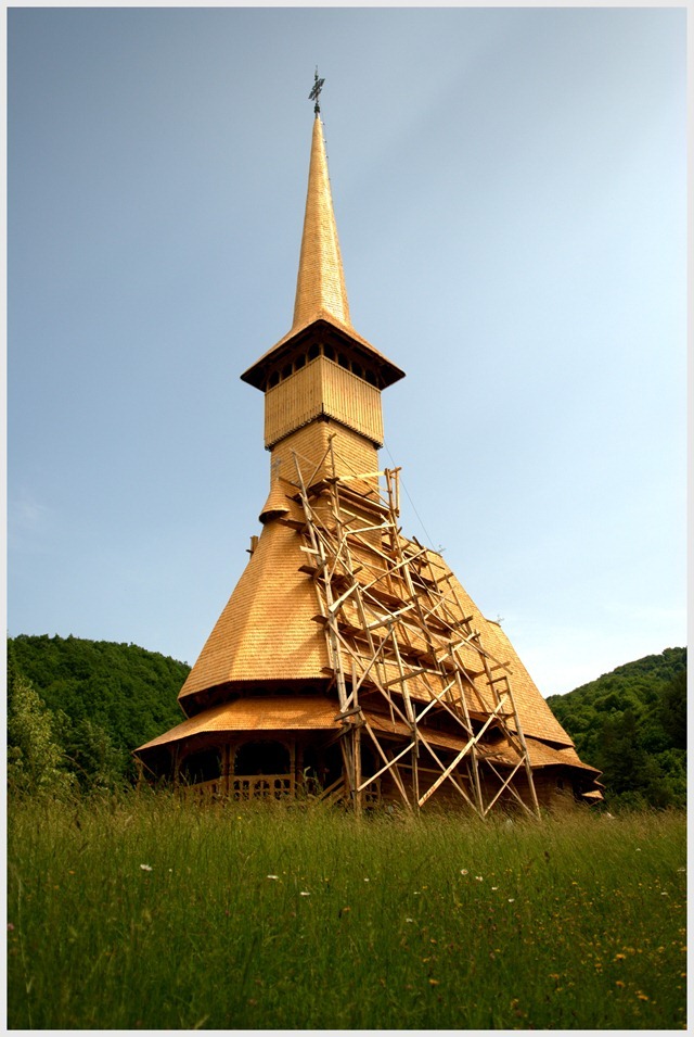 Barsana Church . Maramures . Romania