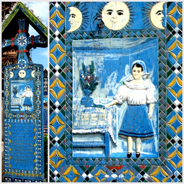 Little Girl . Merry Cemetery . Sapanta . Maramures . Romania